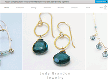 Tablet Screenshot of judybrandonjewelry.com